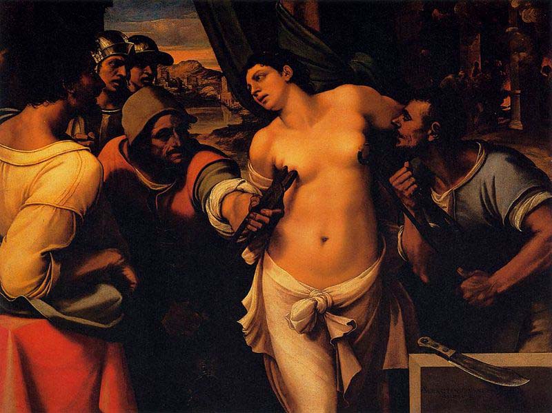 Martyrdom of St Agatha